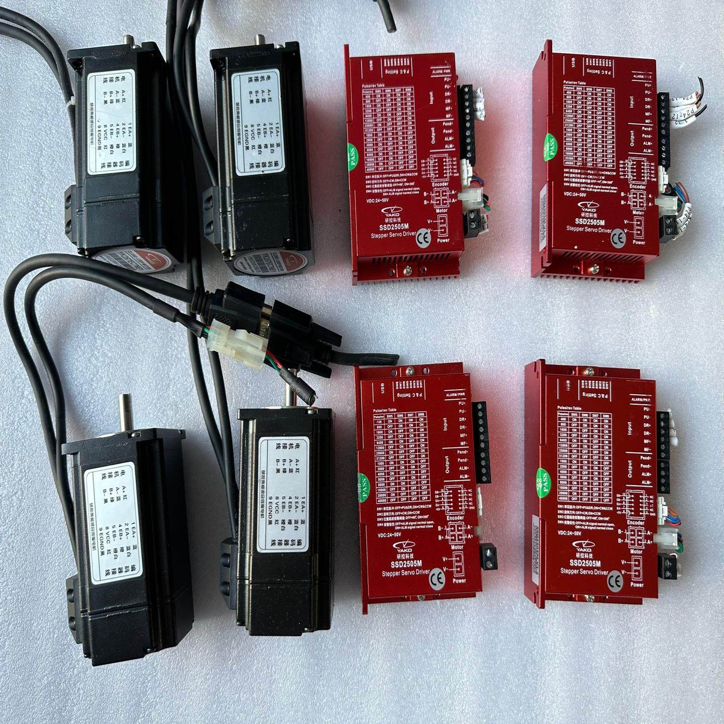 研控闭环驱动器SSD2505M配电机YK257EC76E1二