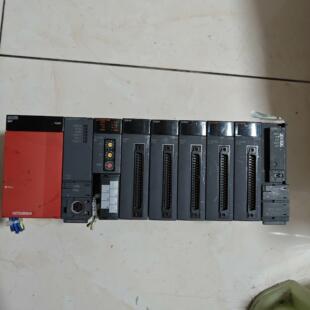 三菱Plc正常使用拆機 多帶一個CPU. 設備配件