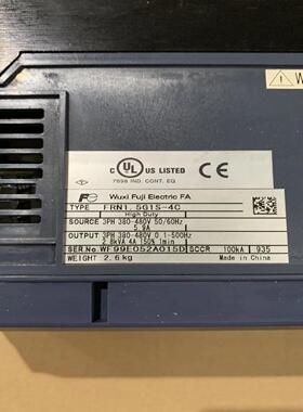 （设备配件）.4富士变频器FRN1，-，实物图片5G1SC