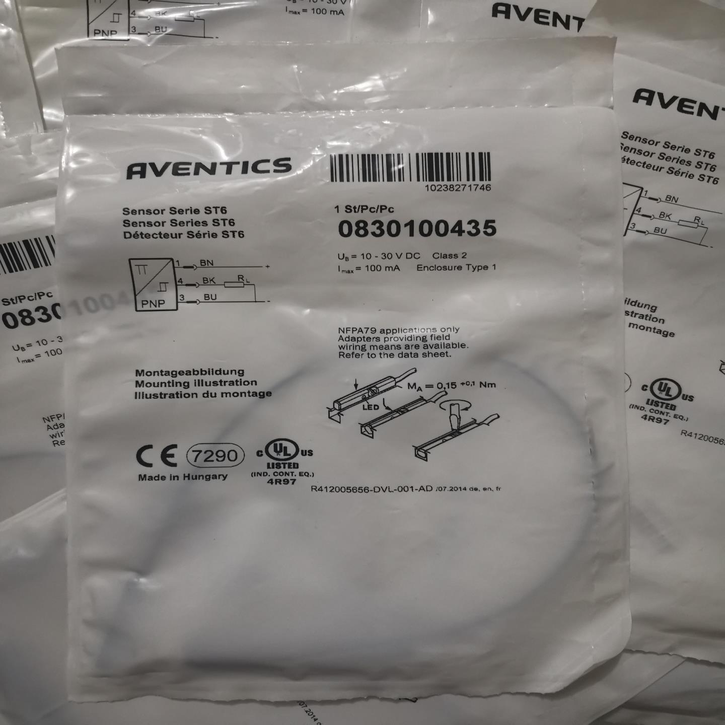 全新原装RVENTICS安沃驰 0830100435 083