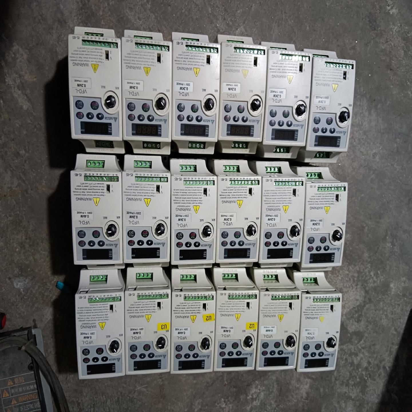 [德峰]拆机台达l变频器vfd004l21a vfd007l21a拆