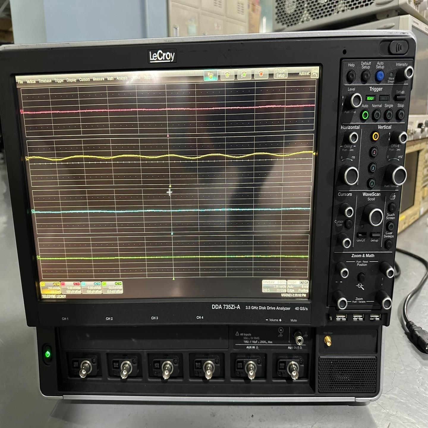 [德峰]力科DDA735Zi-A高频示波器，采样率40G，带宽3.5
