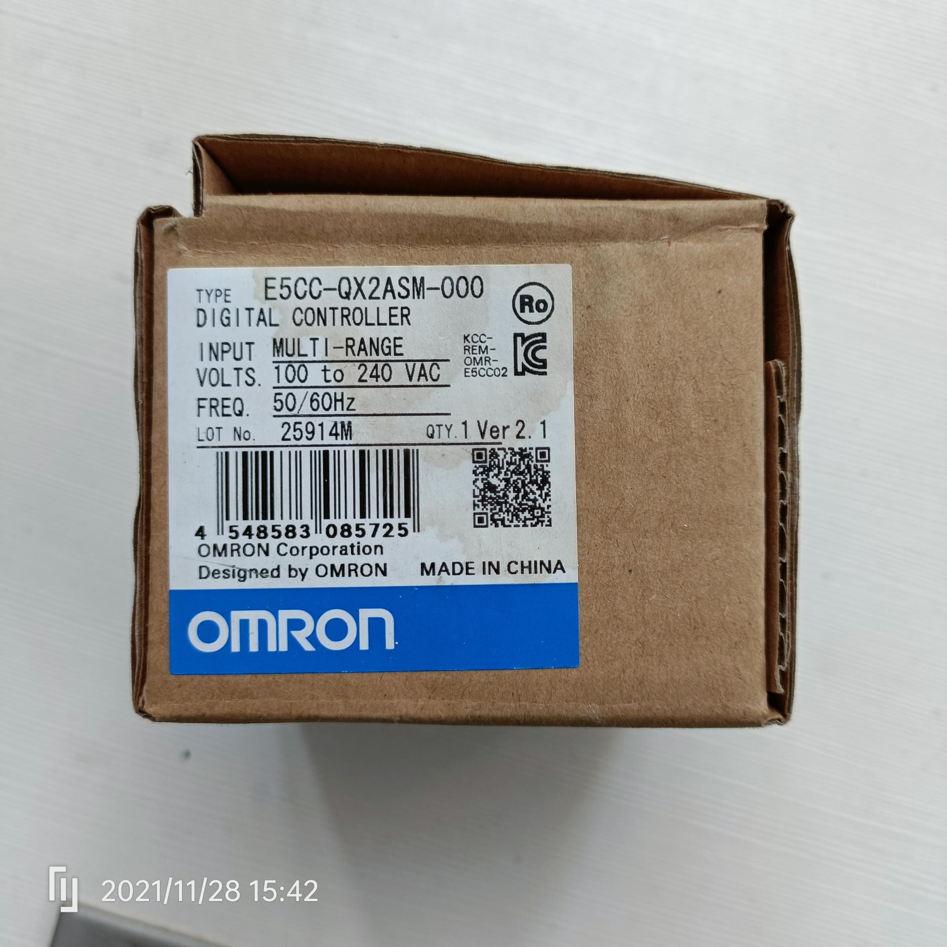 全新温控器E5CC-QX2ASM-000