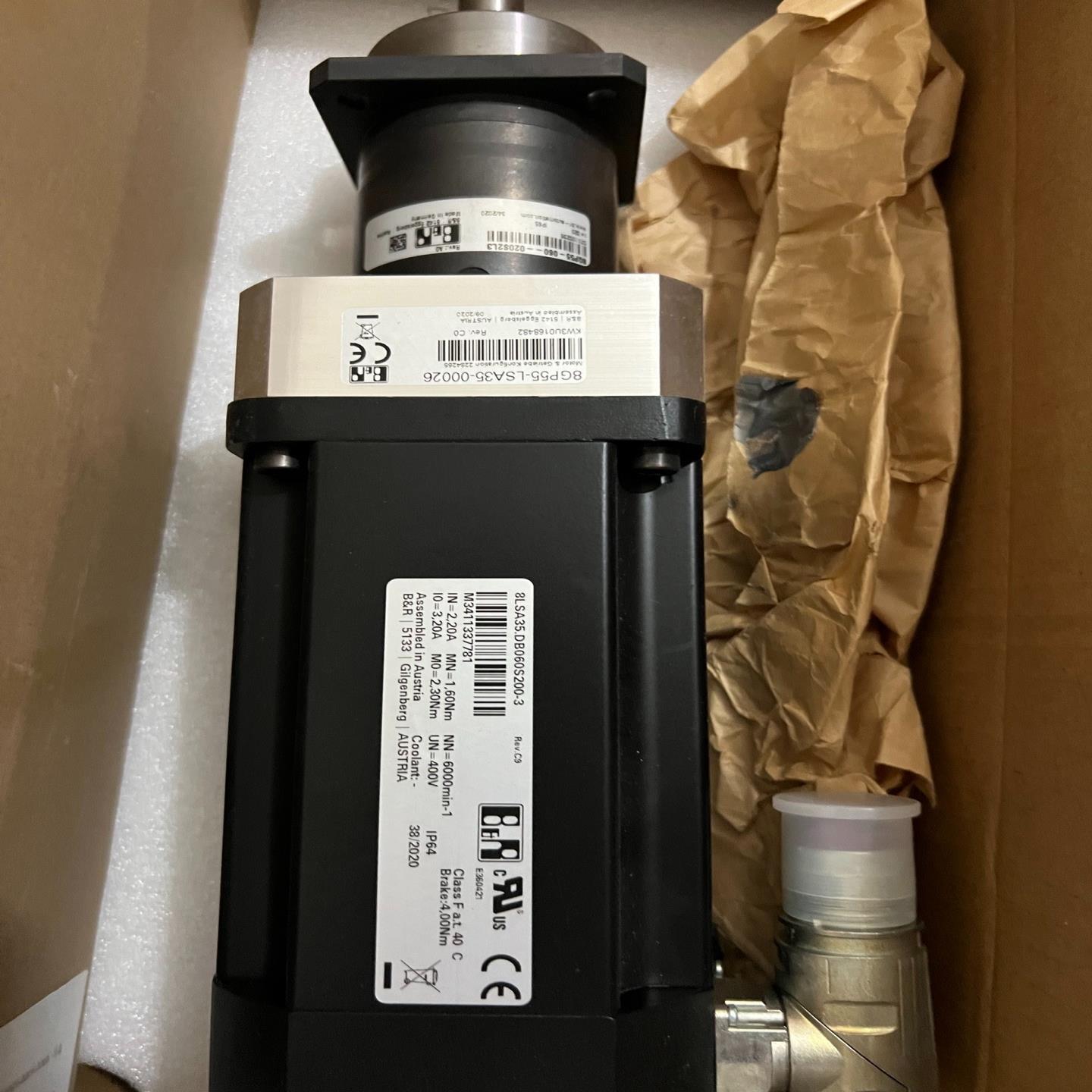 全新原装贝加莱伺服电机8LSA35.DB060S200-3