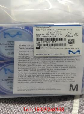 【非标价】MILLIPORE 密理博 FHUP04700 过滤膜0.4
