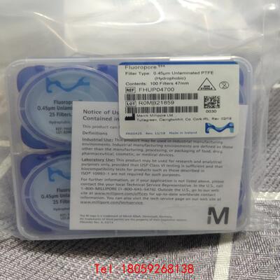 【非标价】MILLIPORE 密理博 FHUP04700 过滤膜0.4