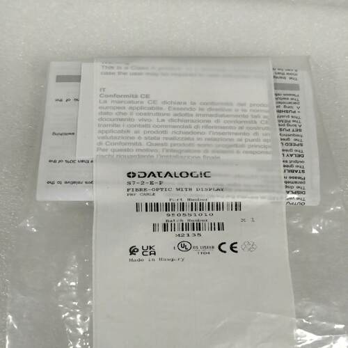 DATALOGIC  传感器 S7-2-E-P，全新正品，现