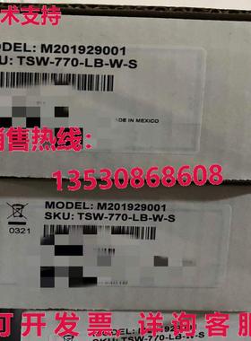 原装供应Crestron TSW-770-LB-W-S 7 英寸 壁挂式 白色 触摸屏