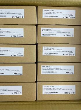 moxa摩莎工业级交换机EDS-208,，全新原装正品，