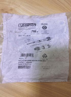 SACC-M12MS-5CON-PG9-SH全新原装菲尼克斯