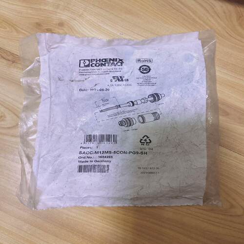 SACC-M12MS-5CON-PG9-SH全新原装菲尼克斯