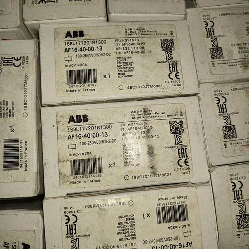 {雅致机械商行}ABB 接触器 AF16ZB-30-10RT-21 电压 2