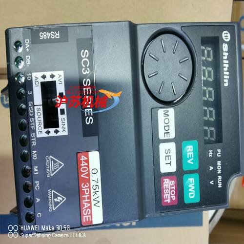 闲置士林变频器SC3系列SC3-043-0.75K变频器，9