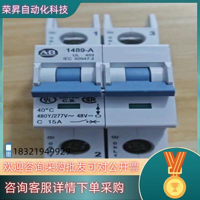 现货罗克韦尔AB空开断路器1489-A2C050 拍