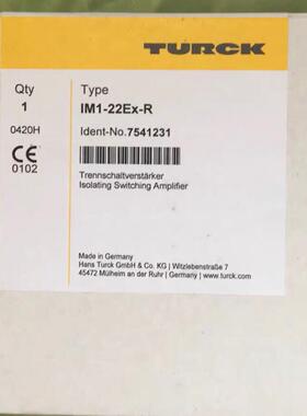 图尔克IM1-22Ex-R  24VDC,