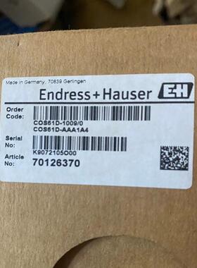全新COS61D-AAA1A4德国EH 恩德斯豪斯溶解氧传