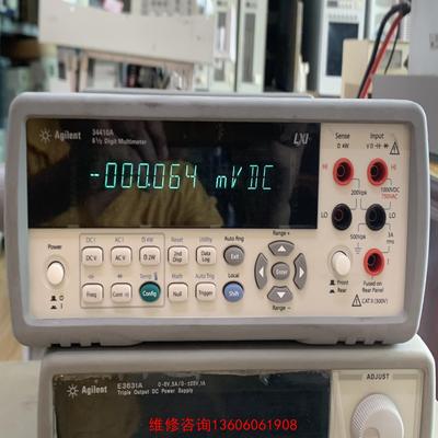 （请询价）安捷伦34410A 6位半万能表，功能正常议价