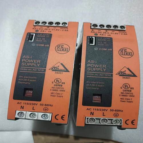 [德峰]IFM AC1216 易福门AS-i电源模块，两个，功能完好