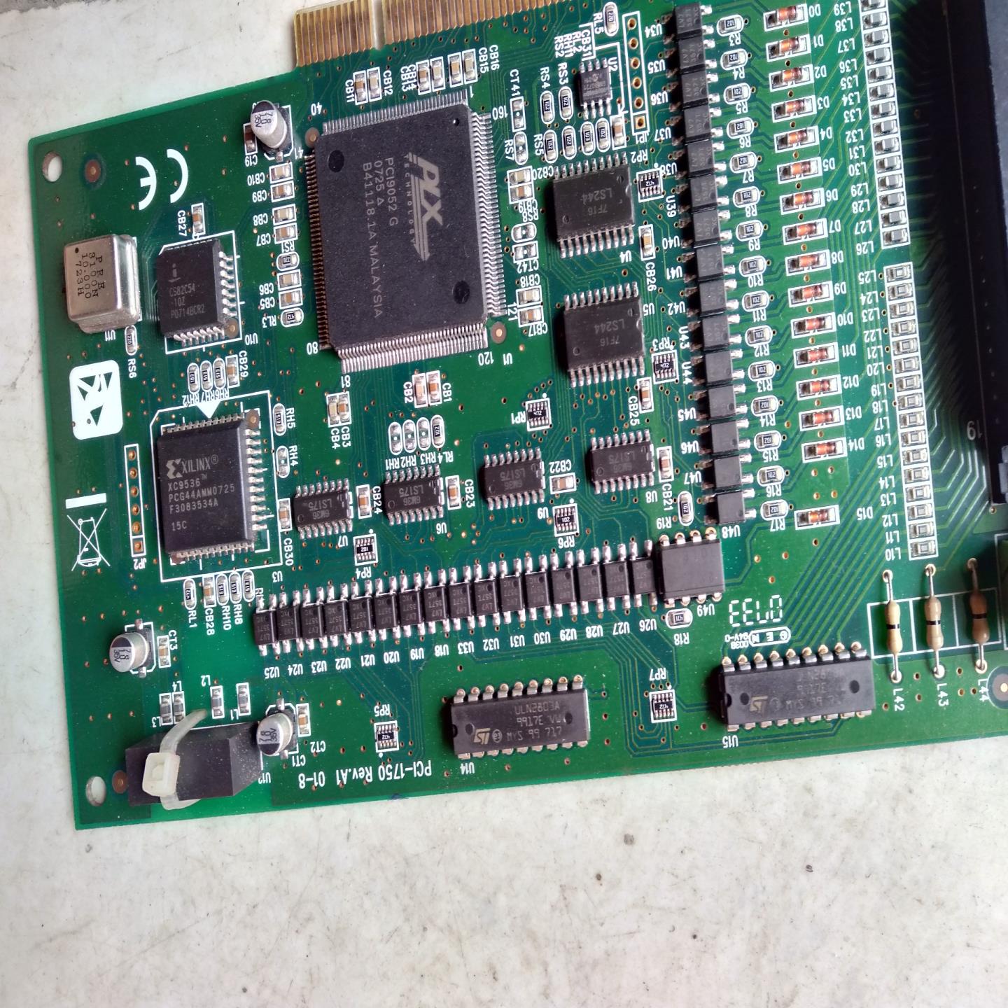 研华工业工控机采集卡 PCI-1750 数据卡。