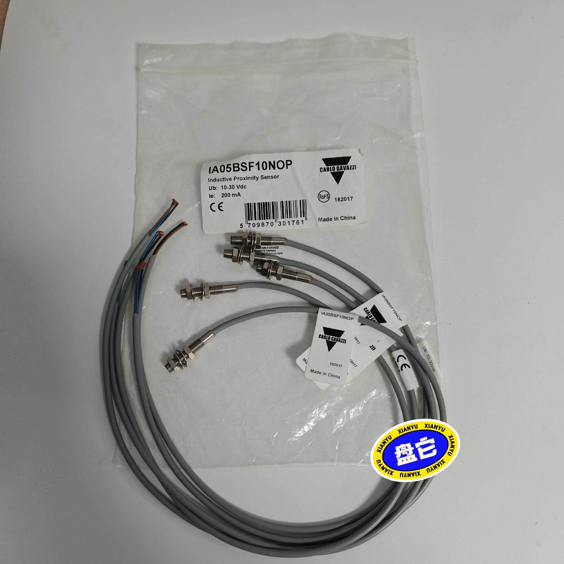 瑞士佳乐接近传感器IA05BSF10NOP，线长45cm，实