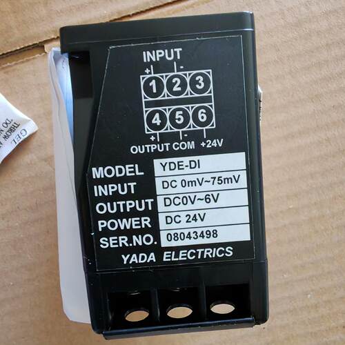 （设备配件）YDE-T1 DC24V 直滚流电流变送器，仓库剩余1个