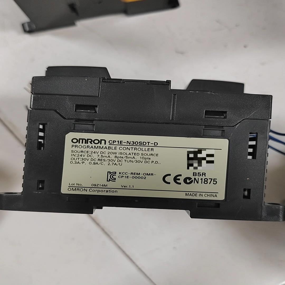 议~PLC,CP1E-N30SDT-D,实图拍摄,功能正常