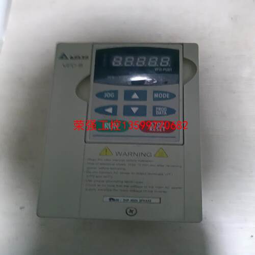 【荣强工控】拆机台达变频器VFD015B43A 380V 1.5KW
