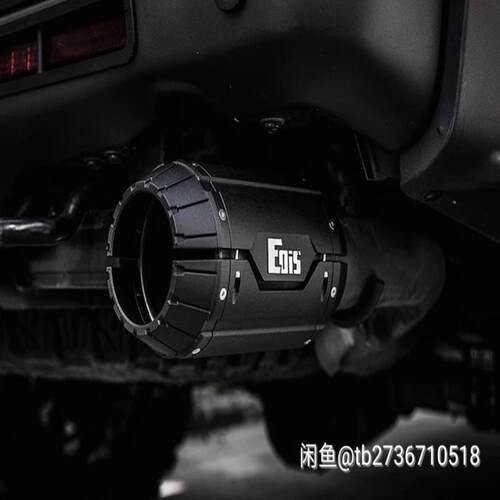 （设备配件）17-20年福特猛禽f150铝合金尾喉黑色排气