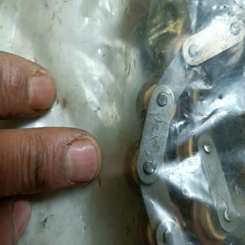 （设备配件）剩余输送链条HLX  C2035V,剩余件一条3米型号尺寸自