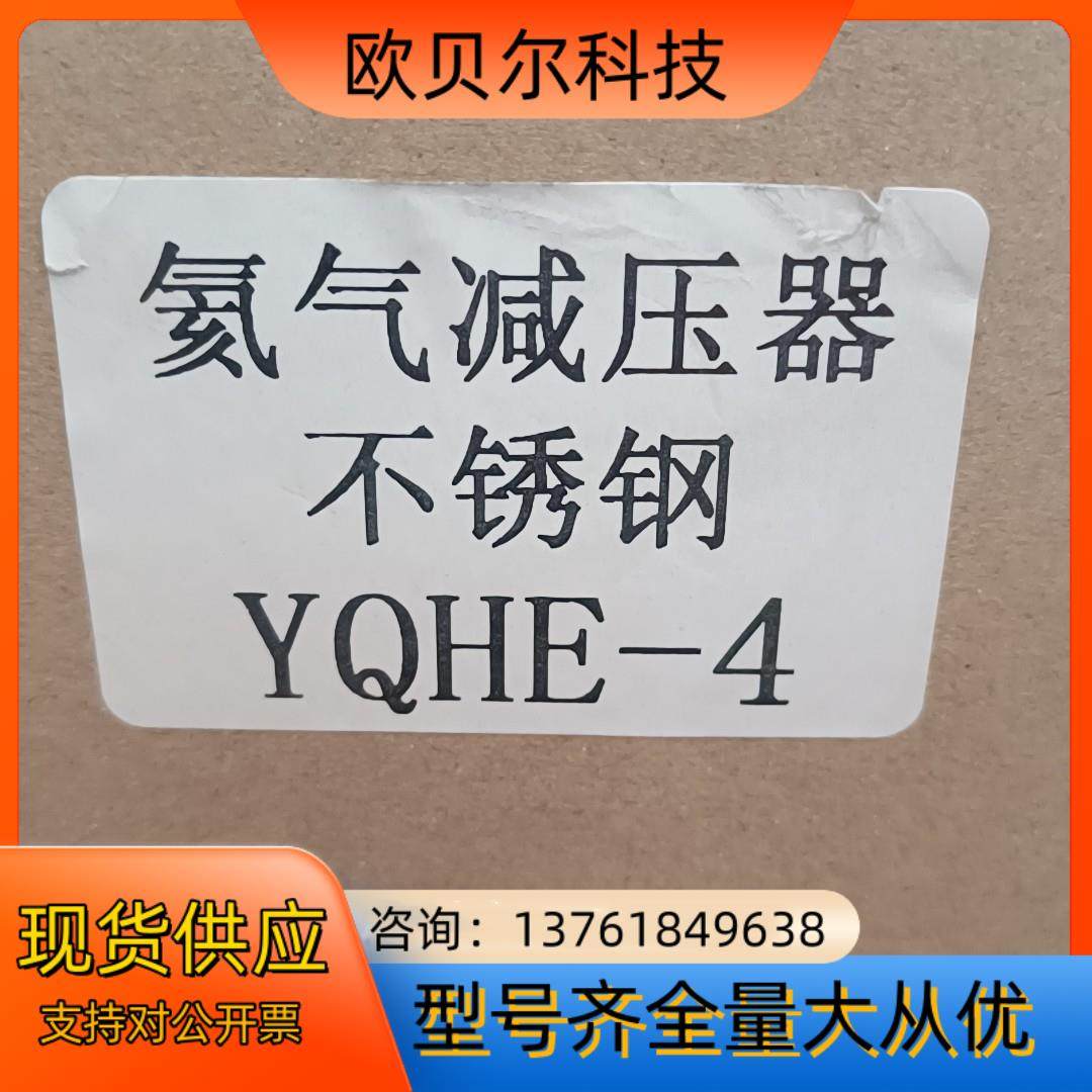 氧气减压器YQHE-4上海减压器厂大不锈钢材调压减压阀压