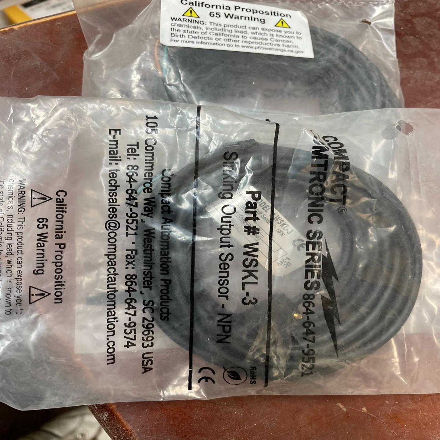 现货全新原装COMPACT气缸磁性开关WSKL-3