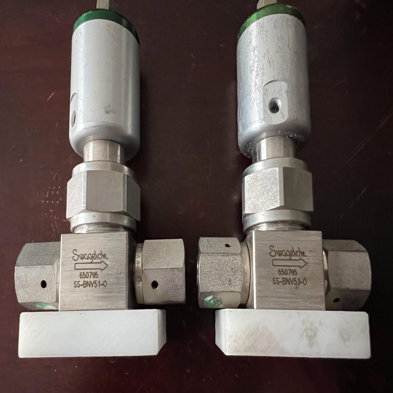 世伟洛克swagelok气动隔膜阀，型号 SS-BNvc51