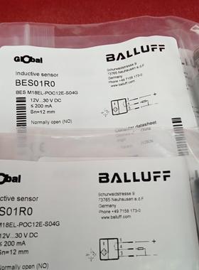 全新原装巴鲁夫传感器BES01R0 BES M18EL-PO