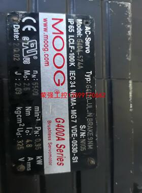 【荣强工控】MOOG穆格伺服电机G404-574A