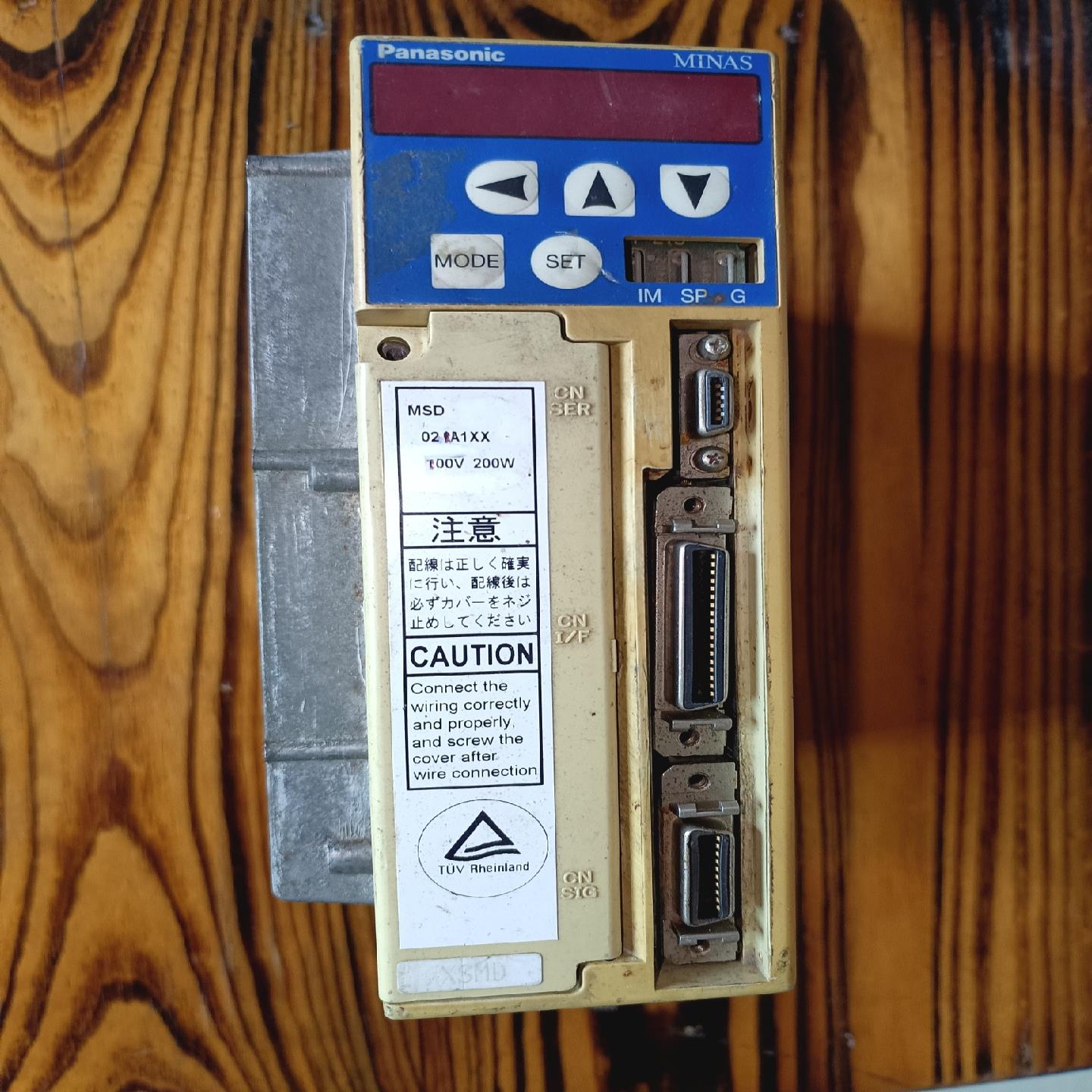 MSD021A1XX100Ⅴ200W伺服驱动器，功能