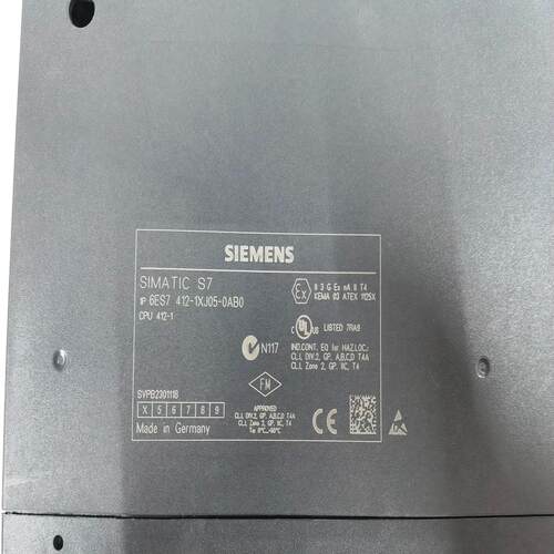 模块S7 412-1XJ05-0AB0价格详询议价