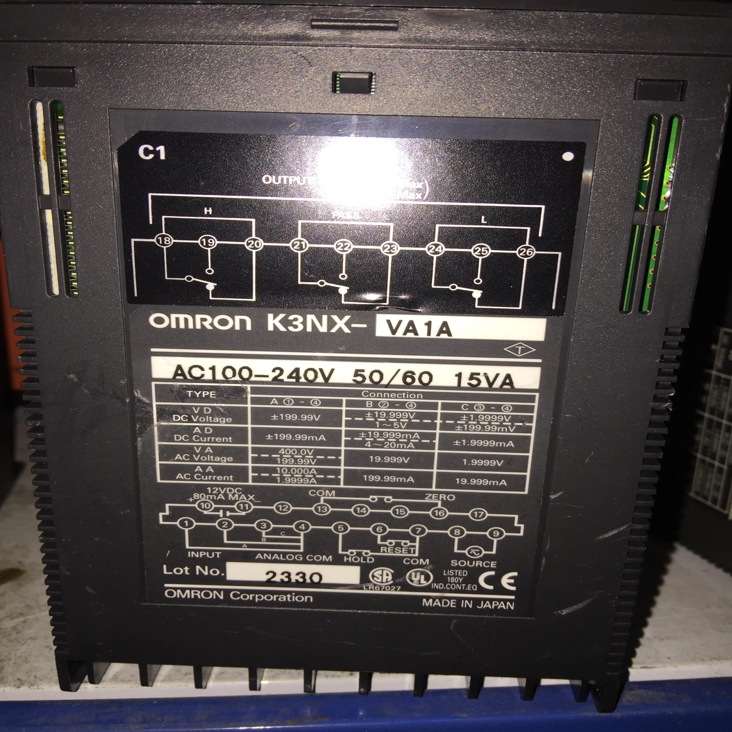 K3NX-VA1A多功能数字显示交流电压表给我留言