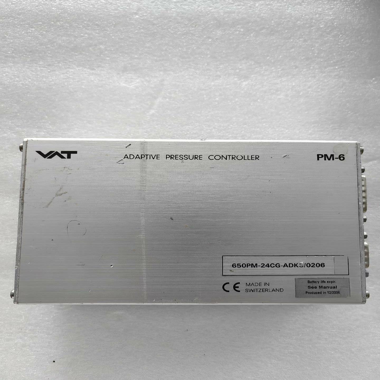 VAT PM-6压力控制器，650PM-24CG-ADKS/