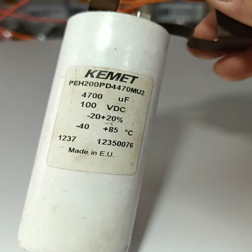 kemet电容4700uf ，100vdc