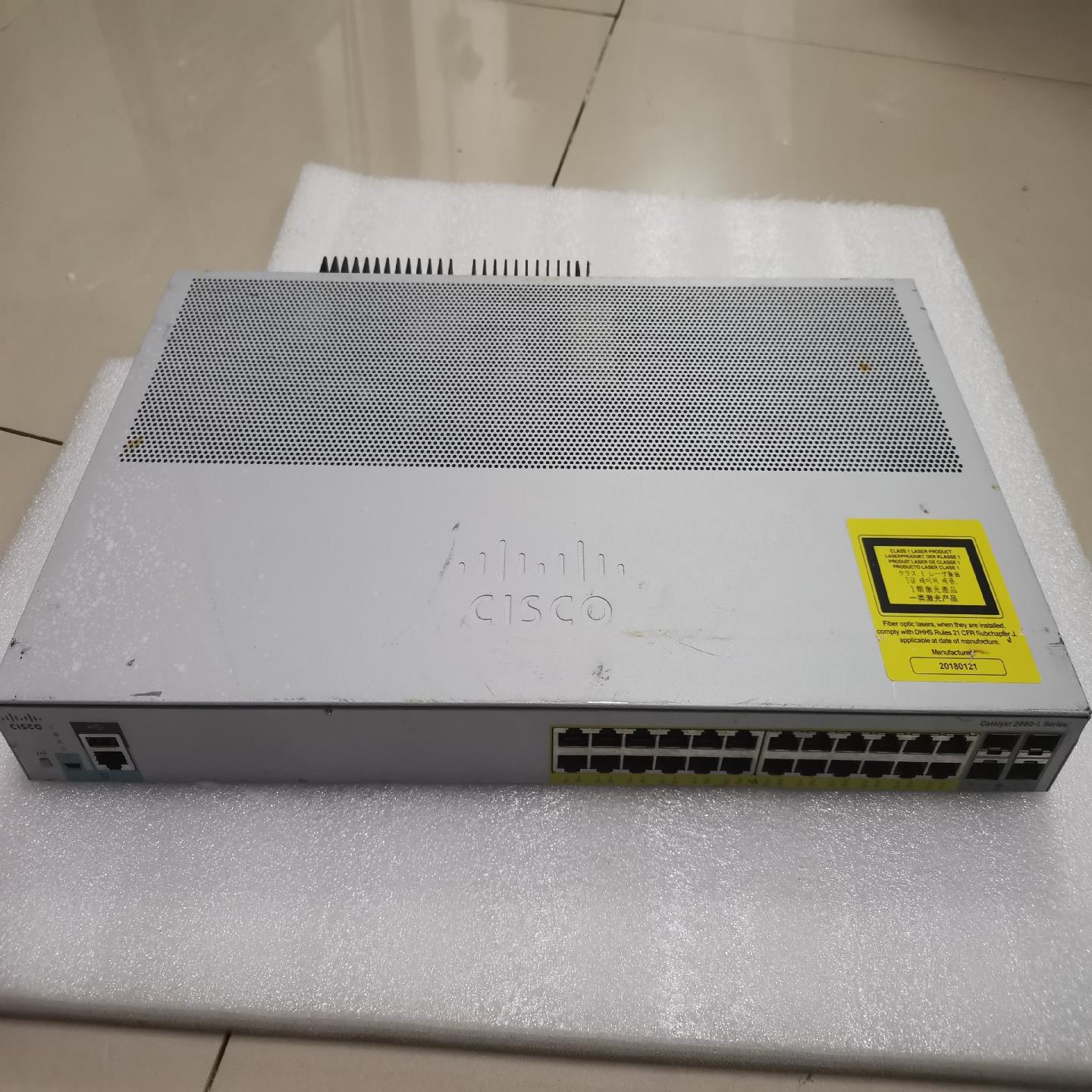 WS-C2960L-24PS-LL 24口千兆POE交换机原