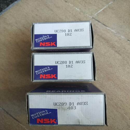 （设备配件）NSK轴承UC208两个UC209一个