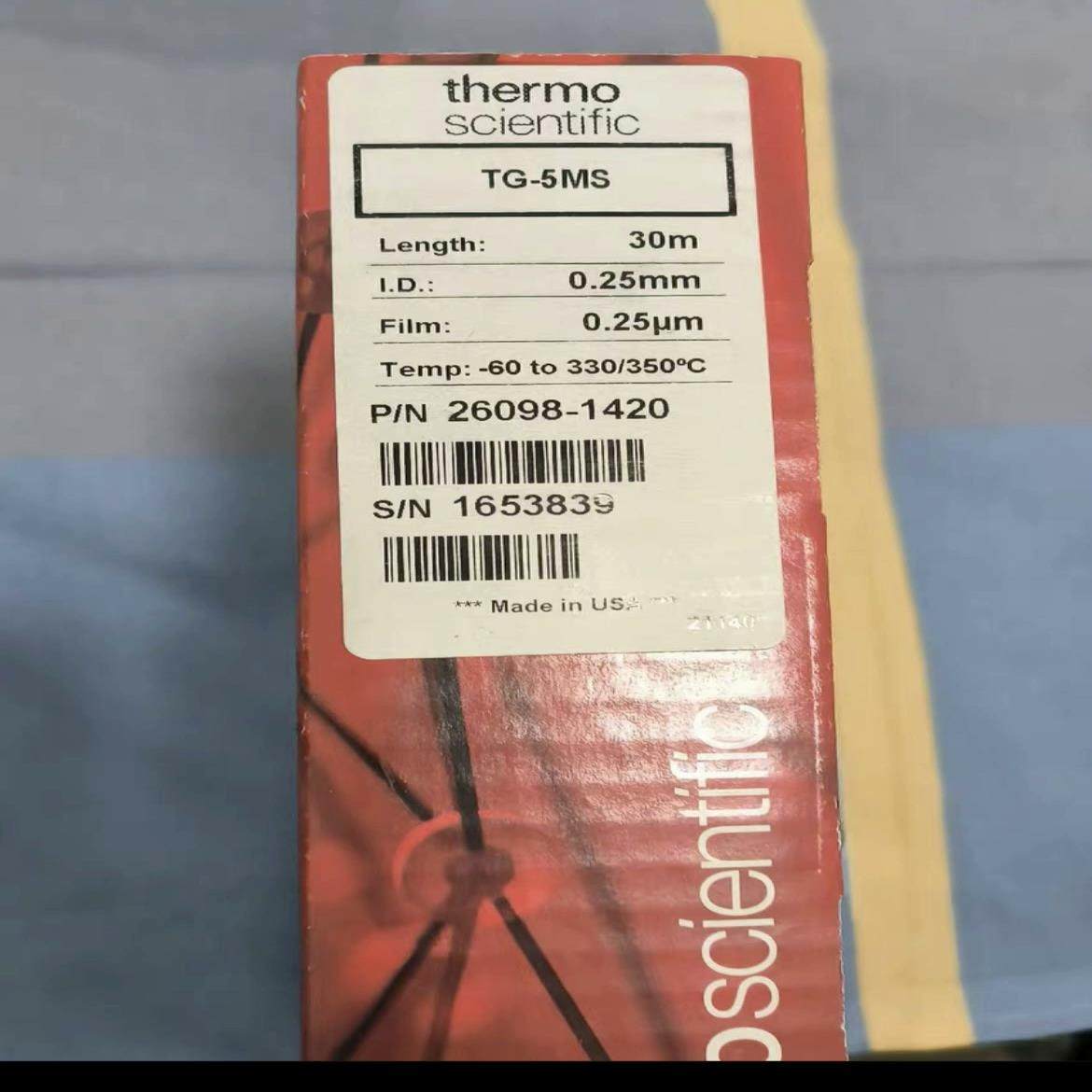 全新赛默飞气相色谱柱，货号26098-1420，TG-5MS议价