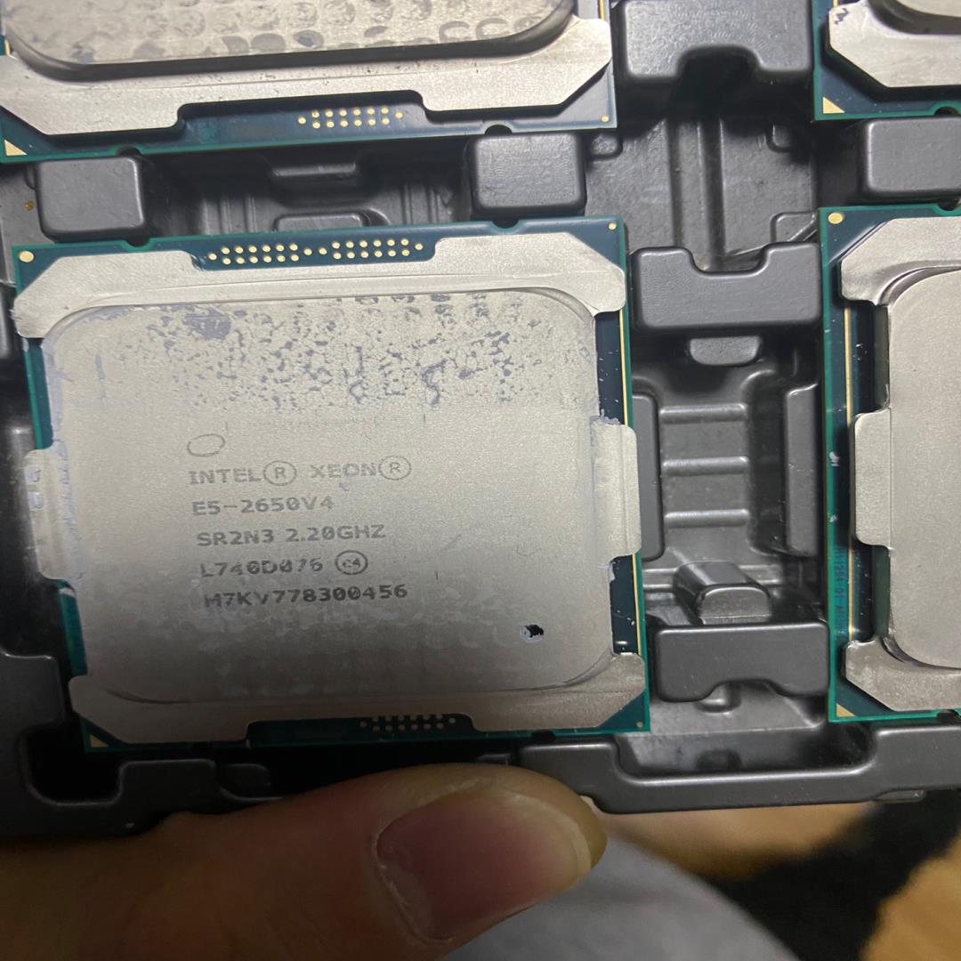 （设备配件）2650V4CPU两颗正式版