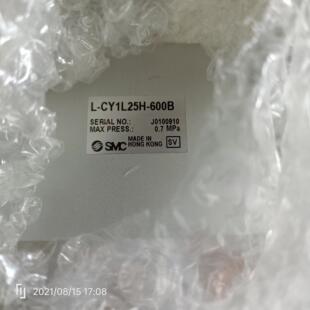 全新SMC无杆气缸L 600B CY1L25H
