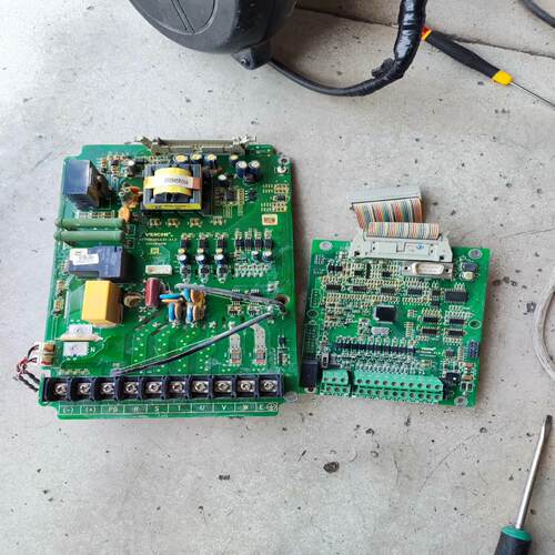 现货伟创AC70变频器主板驱动板一套 55KW拆下