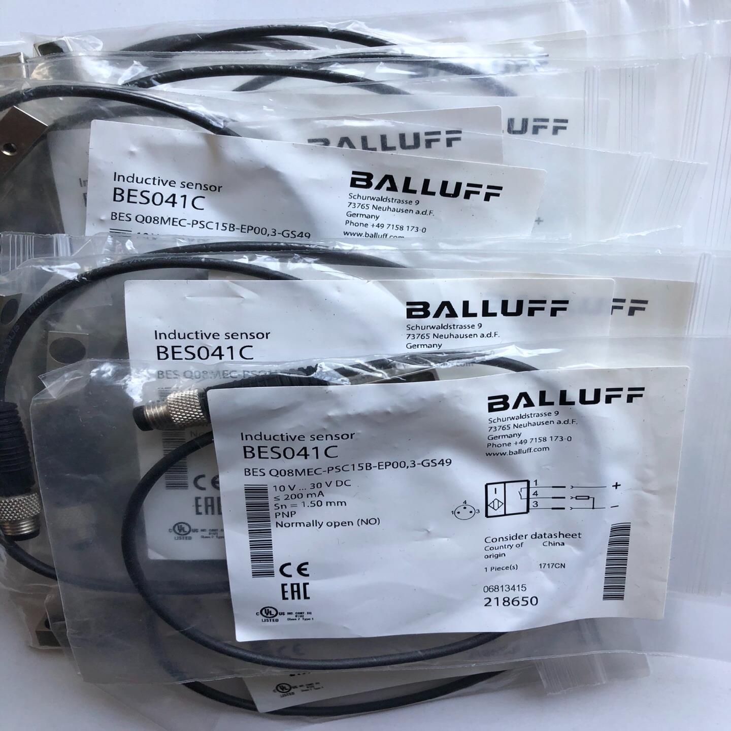 巴鲁夫BALLUFF电感式传感器BES041C