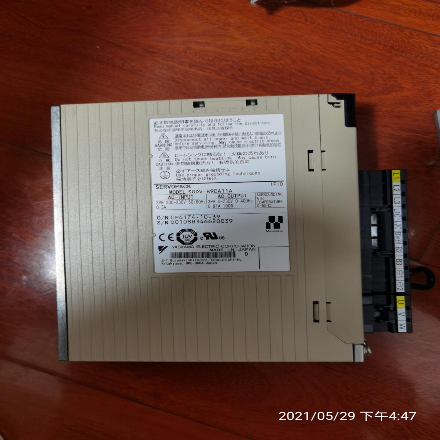 （设备配件）安川驱动器SGDV-R90A11A