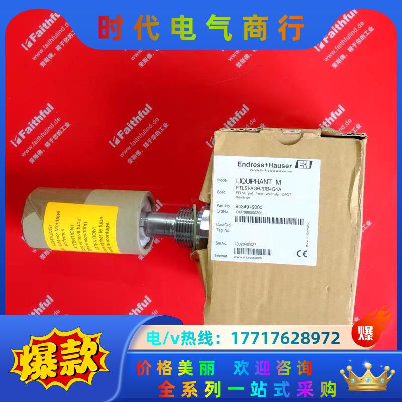 E+H FTL51-AGR2DB4G4A 恩德斯豪斯全新音叉议价