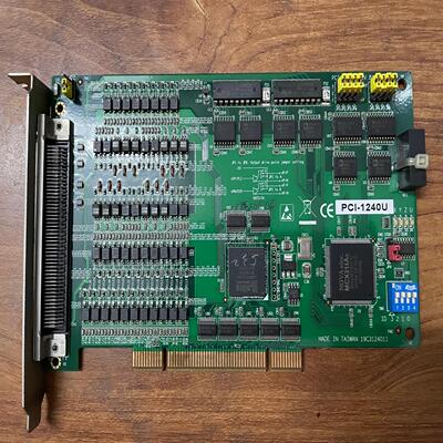 原装研华PCI-1240U REV.B101-2 步进脉冲伺