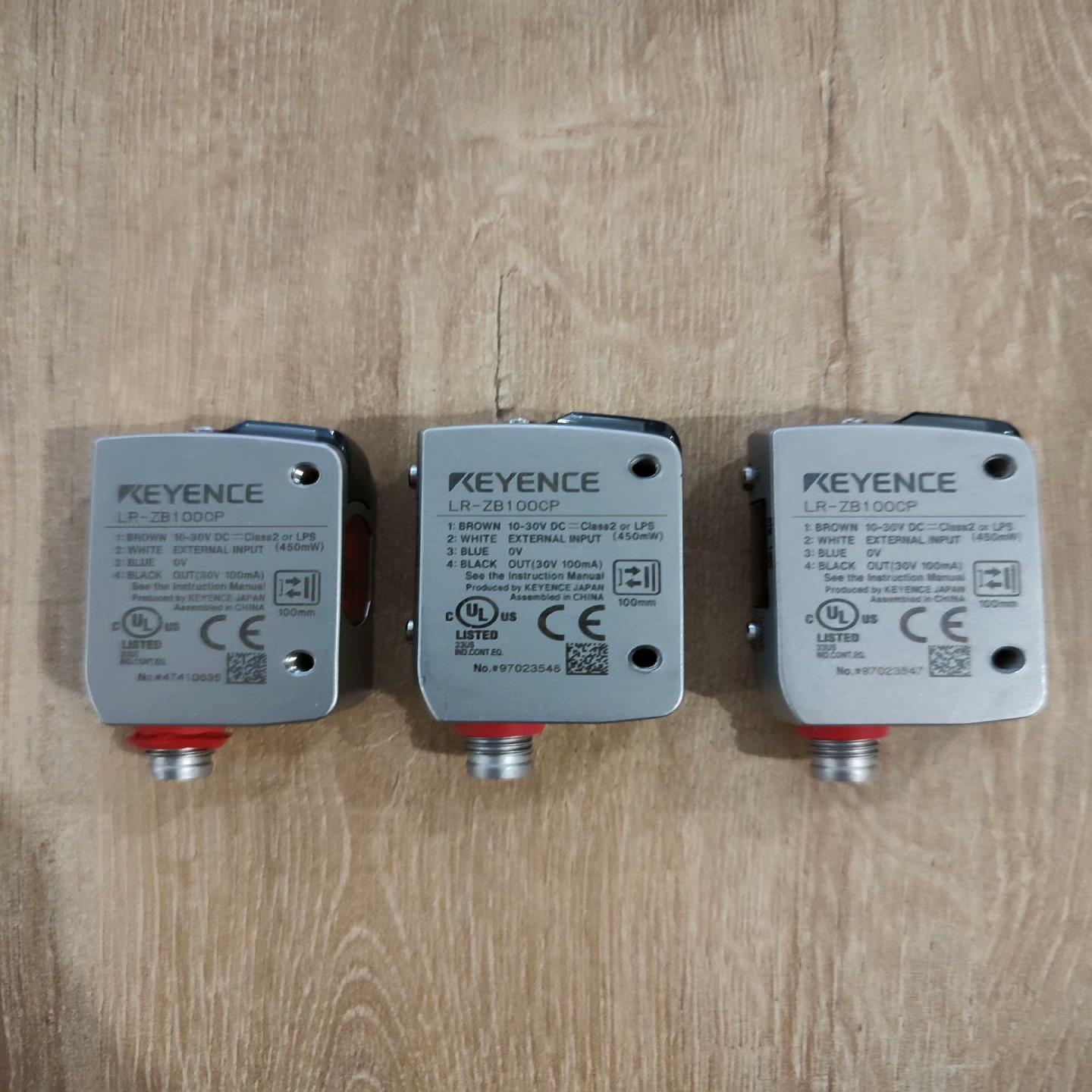 (设备配件)基恩士激光传感器 LR-ZB100CP,正常拆机,功能完好,
